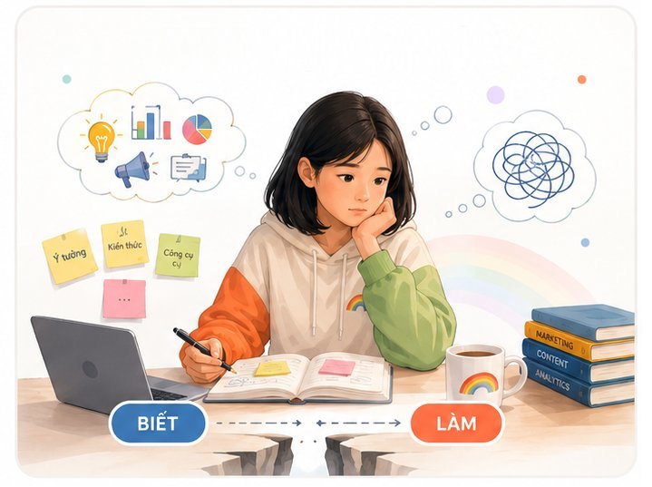 Học sinh suy nghĩ giữa việc “biết” và việc “làm”